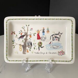 12 Days of Christmas Trinket Tray by Juliska
